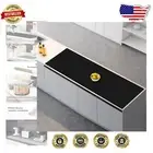 Extra Large Silicone Heat Resistant Mat 78.7”x15.7” - Black Countertop Protector