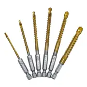 High Performances Drill Bit Set 6 Sizes for Quick and Drilling