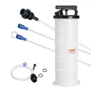 VEVOR Fluid Extractor Manual Hand Operated Oil Change Vacuum Pump 6.5 Liters