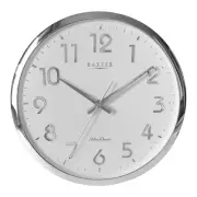 Baxter Darcy Wall Clock (Silver)