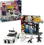LEGO Marvel Spider-Verse: Miles Morales vs. The Spot Building Toy for 9+ Year Old Boys & Girls, Super Hero Set with a Buildable Kids Toy Car, 4 Minifigures & a Shop for Spider Man Fans 76311