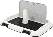 ifundom Indoor Dog Potty Tray Multifunctional Slide Design for Puppy Toilet Training Easy to Clean Large Capacity Pet Urinal for Indoor Use