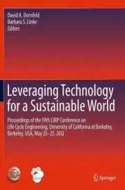 Leveraging Technology for a Sustainable World - 9783642290688 (Springer)