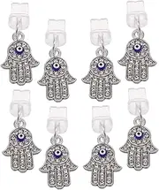 8pcs Mobile Dust Plugs Phone Charging Hole Dust Plug Cute Port Dust Plug Cute Dust Plug Type c Dust Plug Type Dust Port Plug Decoration Type c Plug Cover Zinc Alloy Silver