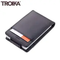 在飛比找博客來優惠-德國TROIKA防感應錢包 防盜信用卡夾CCC83/BK隨身