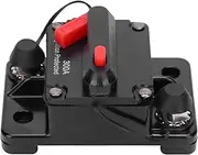Copper Auto Reset fuze Holder, Automatic Switch, DC12 42V Circuit Breaker for Safe Circuit Protection (300A)