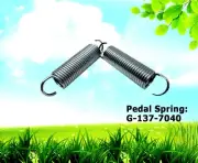 2 Genuine Toro 137-7040 Return Pedal Spring MDX Workman HDX Zero Turn TimeCutter