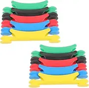 BESPORTBLE 10Pcs Fishing Line Winder Board Lightweight Fishing Line Organizer for Efficient Spooling Protects Hooks and Wires and Outdoor Use Random Color