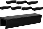 LIGHTAOTAO 8pcs Fence Reinforcement Groove Durable U Shape Portable Reinforcement Groove for Pet Gate Fittings for Stairs Doorways