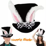 Kids Easter Rabbit Funny Party Hat Velvet Costume Cosplay Plush Bunny Ears Gift