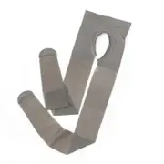Women Open Crotch Stocking Pants Ultra-thin Sexy Summer Hose With Toes Gray