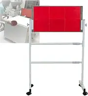 Vertical Movable Table Tennis Rebound Board, Self Training Return Board, for Clubs Office Home Gyms Schools