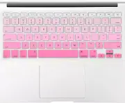 Allinside Pink Ombre Keyboard Cover Skin for Macbook Pro 13" 15" 17" (2015 or Ol