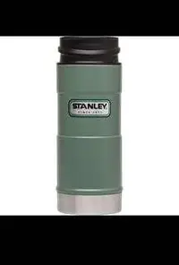在飛比找旋轉拍賣優惠-Stanley經典系列單手保溫咖啡杯354ml錘紋綠