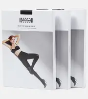 [Wolford] Wolford Velvet De Luxe 66 set of 3 tights AU 8 black