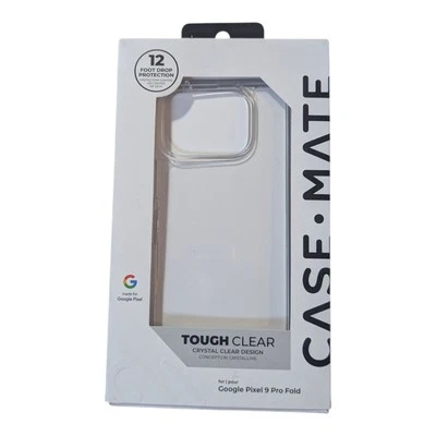 V6-O Case-Mate Tough Clear Case For Google Pixel 9 Pro Fold - Clear (Open Box)