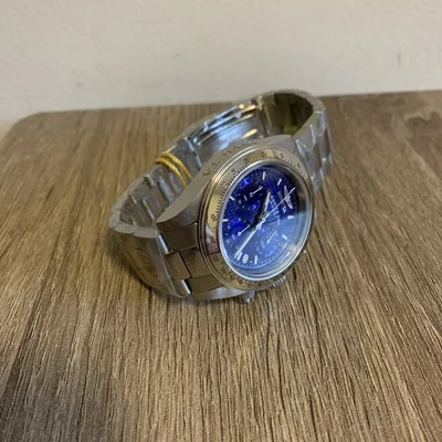 Invicta Speedway Chronograph Blue Dial Men's Watch 9329 Free Shipping!!