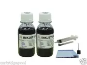 Refill Black ink kit Canon PG-30 PG-40 PG-50 MP140 MP190 MX300 MX310 8oz+syri