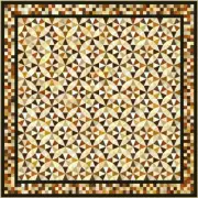 CARAMELLO - 117" x 117" - Quilt-Addicts Pre-cut Patchwork Quilt Kit