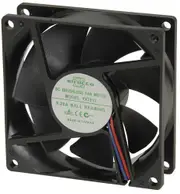 Sirocco 80mm 12VDC Ball Bearing Fan Size 80 x 80 x 25.4mm YX2513