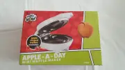 NIB Apple Shaped Novelty Mini Waffle Maker - Waffle Wow