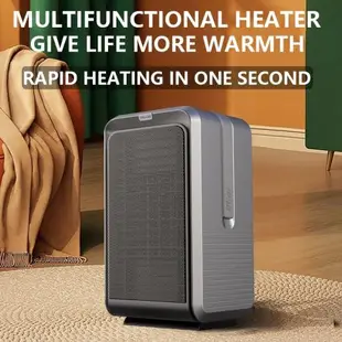 暖風機110V小型家用宿舍電暖器冷暖兩用智能搖頭辦公室桌面取暖器
