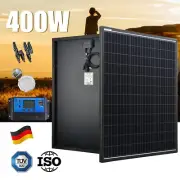 12V 400W Solar Panel Mono Fixed Battery Home Caravan Camping Charging Controller