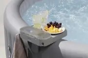 Bestway Lay-Z-Spa 4-1 Table for Hot Tubs Side Tray Tablet Phone Snack Cup holder