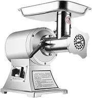 Commercial Electric Meat Grinder, Automatic Meat Mincing & Stuffing Machine, Sausage Stuffer Maker with 3 Cutting Plates, Food Grinding Mincing Machine with Reverse Function