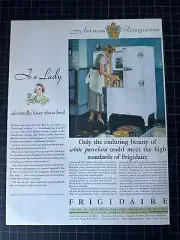 Vintage 1930s Frigidaire Print Ad