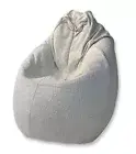 Large Boucle Blob Beanbag Chair Made in NZ shipped world wide. Top Quality