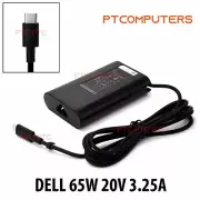 65W Genuine USB-C Type-C Power Adapter Charger for Dell XPS 13 9370