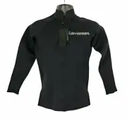 Men’s 2mm Wetsuit Black Top Long Sleeve Size Small Neoprene Full Zip / Small