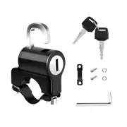 Motorcycle Helmet Anti-Theft Lock, Motorbike and Bicycle Helmet Safety Lock