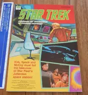 VINTAGE, ORIGINAL 1979 WHITMAN - STAR TREK STICKER BOOK, UNUSED, NOS