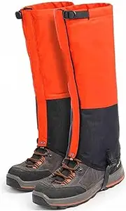 Snow Gaiters Outdoor Mountaineering Hiking Adjustable Breathable Leggings Equipment Unisex Leggings,TPU Buckle Strap,Suitable for Snowshoeing Hiking Mountaineering