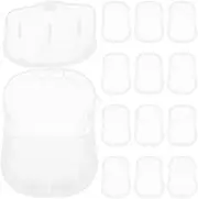 Baluue Travel Soap Sheets Portable Hand Wash Soap Slices for Outdoor Travel Compact Lightweight