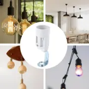 6 Pcs Screw Lamp Holder Candelabra Adapter Bulb Socket Replacement
