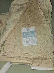 Quaker Laced Dinner Cloth Size 63x83 Vintage New With Tag.