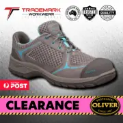 Oliver Ladies Jogger Safety Shoe Blue/Grey (49414) AU 35-43 *Run Out*