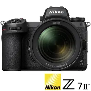 【Nikon 尼康】Z7II Z72 KIT 附 Z 24-70mm F4S(公司貨 全片幅無反微單眼相機 五軸防手震 4K錄影 直播)