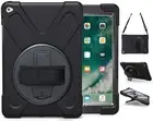 iPad Air 2 Case for Kids A1566 A1567 2014 with Rotating Stand Hand Strap | Mi...
