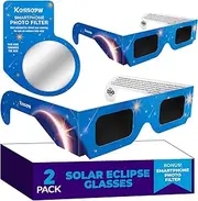 Solar Eclipse Glasses Nasa Approved 2024, CE And ISO Certified Solar Eclipse Observation Glasses