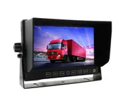 Elinz 7" Monitor HD 12V/24V with 3 AV inputs 4PIN advanced