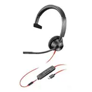Poly Blackwire 3315-M UC Mono Headset (USB-C & 3.5mm) - 8X218AA