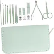 Beatifufu 1 Set Set Nail Scissors Set Manicure Set Pedicure Set Nail Accessories Nail Kit Cuticle Nipper Nail Clipper Household Pedicure Kit Pedicure Accessory Portable Suite Pu