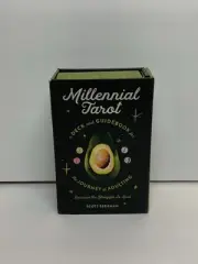 Millennial Tarot Deck & Guidebook 78 Card Deluxe Case, Journey of Adulting NEW