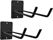 2pcs Wall Mounted Garden Tool Organizer Rack Durable Iron Storage System for Broom Mop and Garden Tools Space Saving for Home and Garage