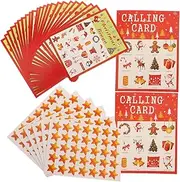 NAMOARLY 1 Set Xmas Party Supplies Game Cards Fiesta Party Supplies Bingo Cards Christmas Bingo Game Christmas Playing Card Xmas Party Decor Xmas Party Favors Party Game Supplies Paper