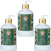 Saponificio Artigianale Fiorentino Vetiver & Argan Hand Wash Bundle Set 3Pcs